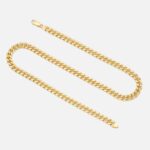 curb gold chain necklace